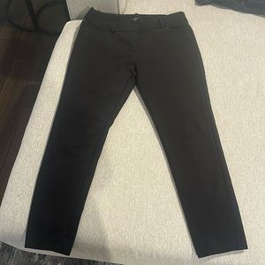 LOFT Julie Black Ankle Dress Pants Slacks Size 4 Petities